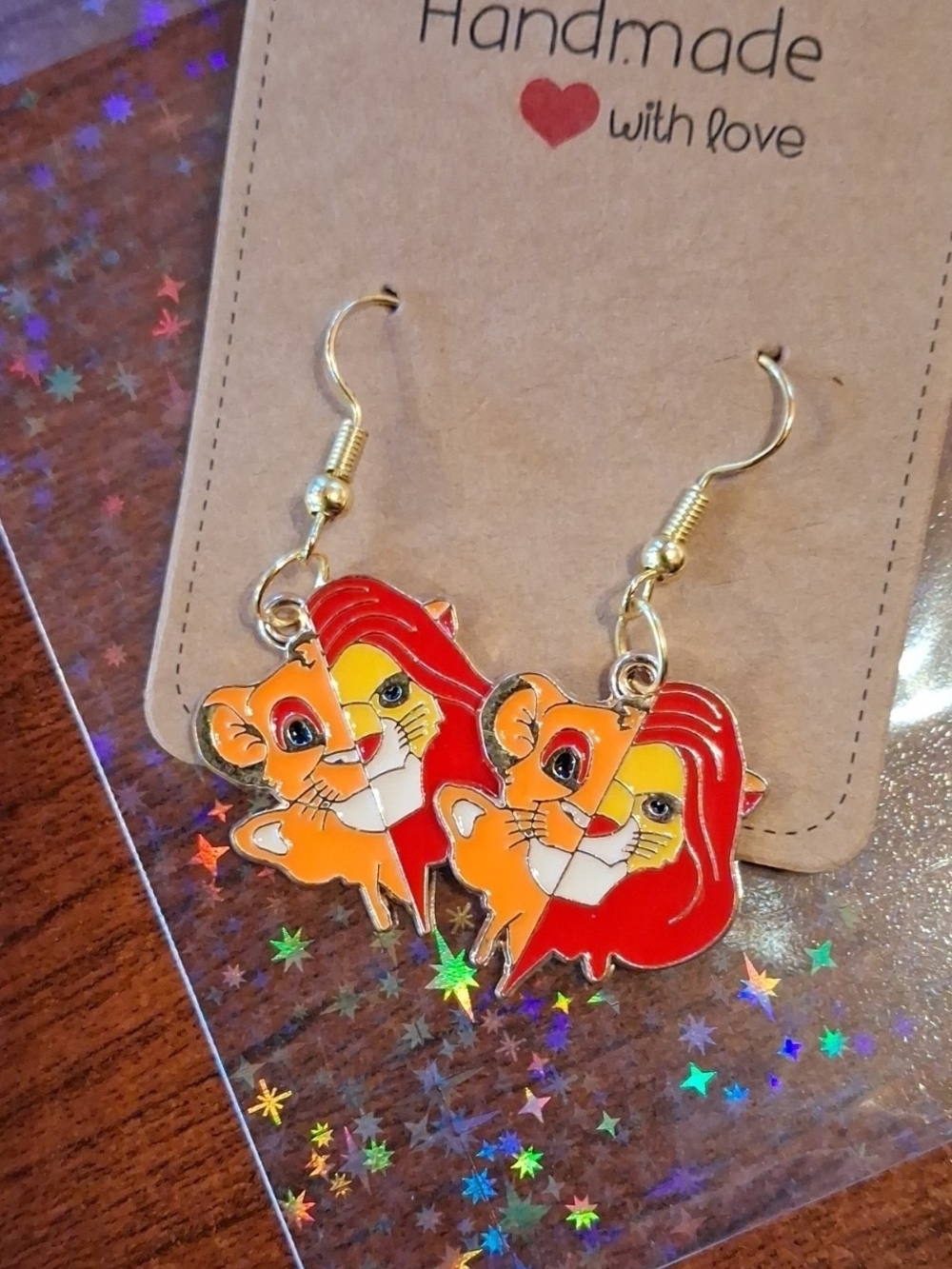 $8 Each Or Bundle 5/$20 Handmade Like Father-Like Son Lion King Inspired Earring